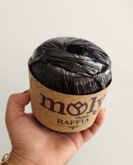 Moly Parlak Rafya-Siyah