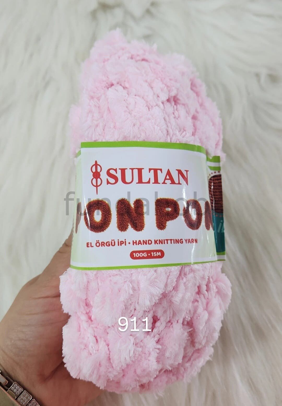Sultan PonPon İp (Dut İp) 911 Pudra