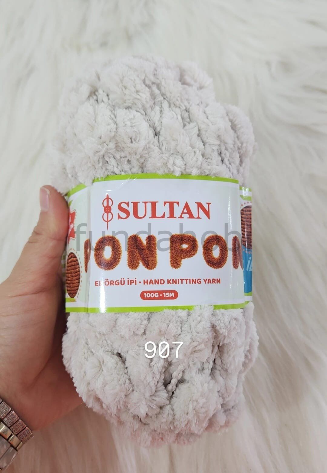 Sultan PonPon İp (Dut İp) 907 Taş