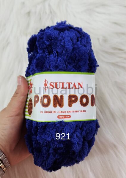 Sultan PonPon İp (Dut İp) 921 Lacivert