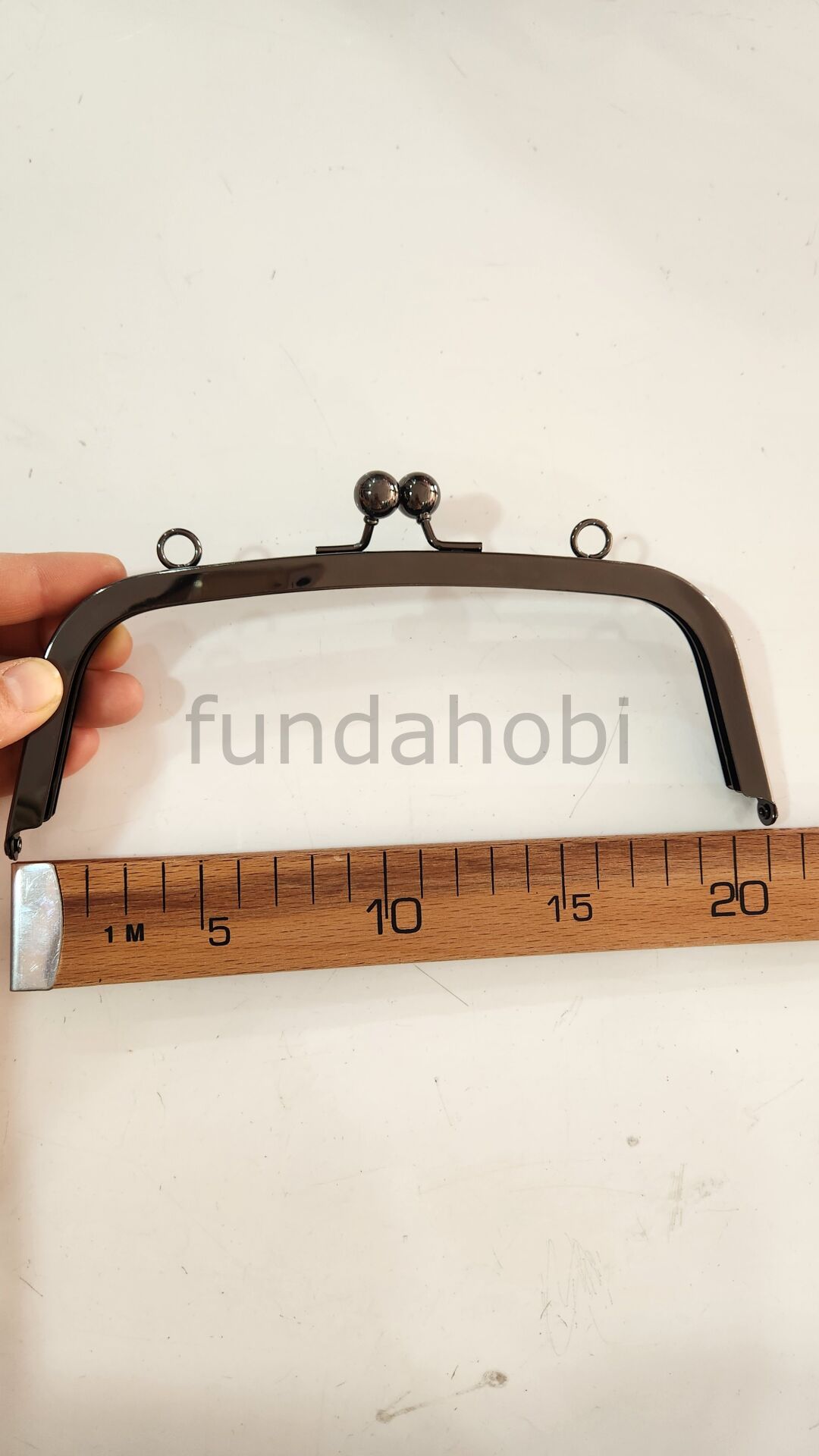 Metal Burs Vidalı 21.5 cm Siyah