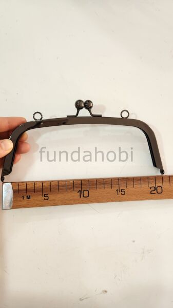 Metal Burs Vidalı 21.5 cm Siyah