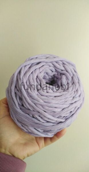 Taranabilir Pamuk Makrome ipi 3mm Lila