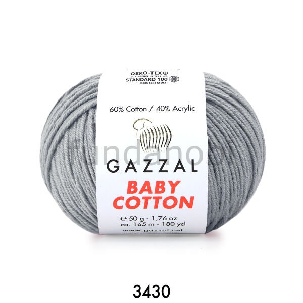 Gazzal Baby Cotton GRİ