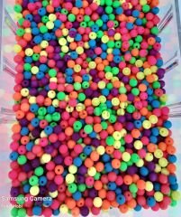 Yuvarlak Boncuk Renkli-Neon 25 gr