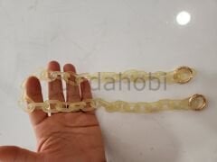 Plastik (polimer) Zincir Askı -Sarı