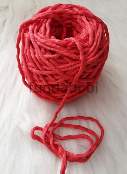 Taranabilir Pamuk Makrome ipi 3mm Narçiçeği2