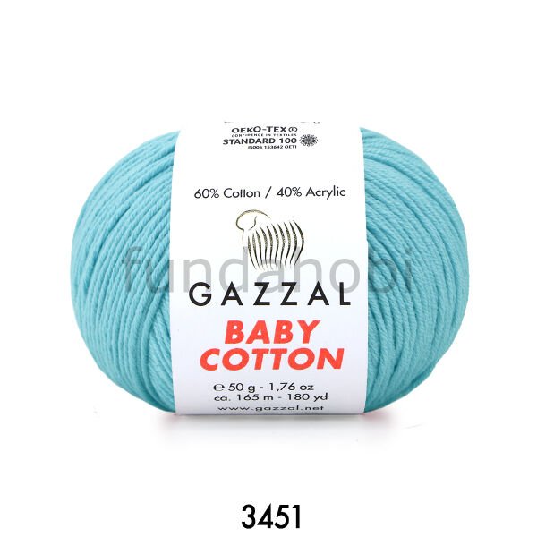 Gazzal Baby Cotton AçıkMavi