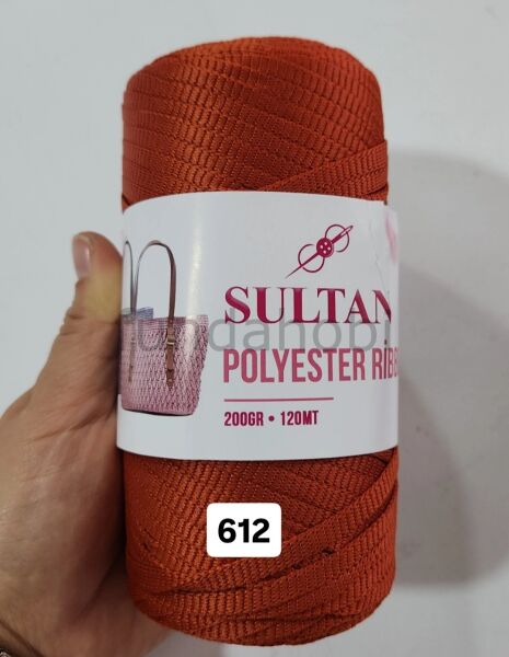 Sultan Polyester Ribbon 612-Kiremit