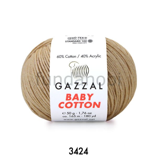 Gazzal Baby Cotton BozKahve