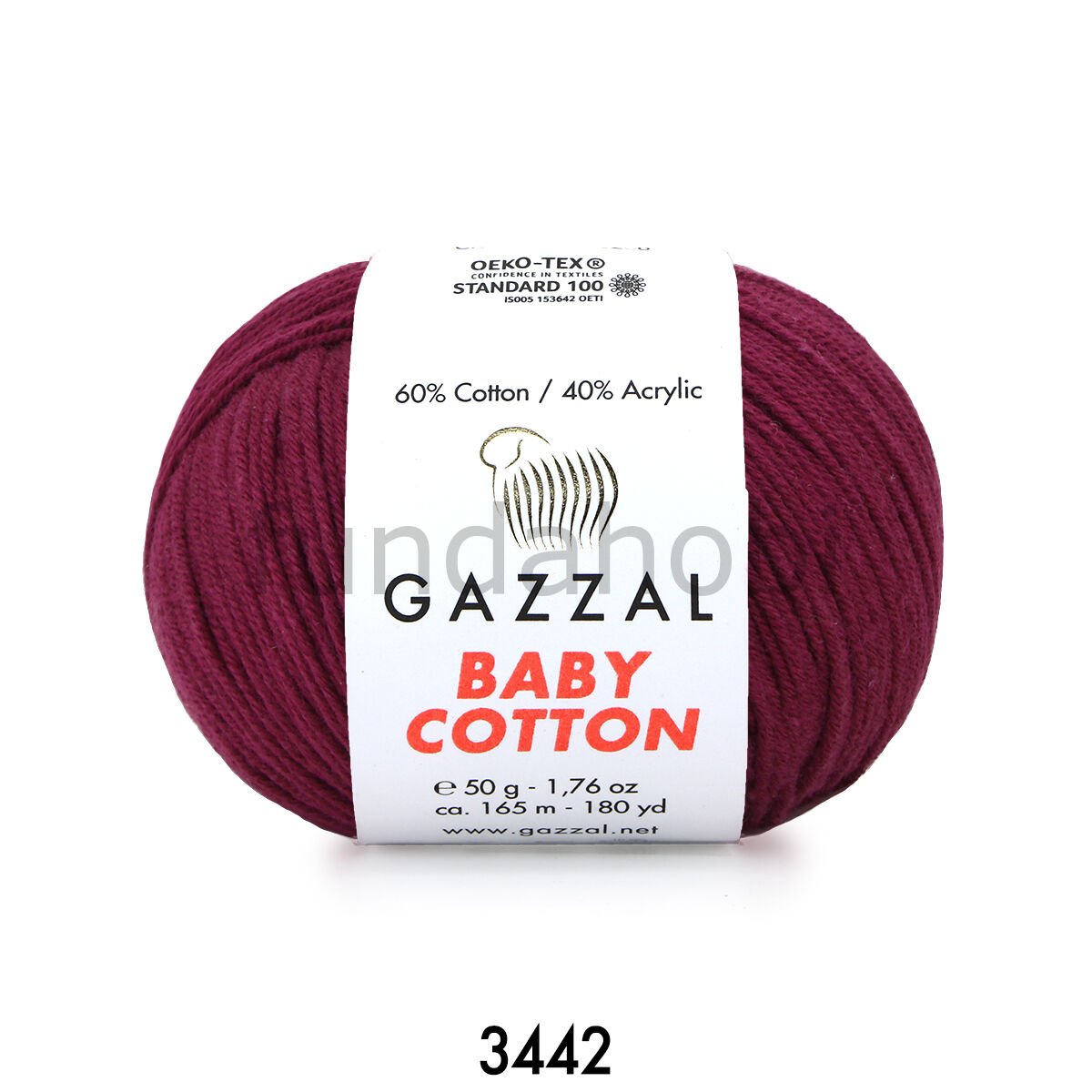 Gazzal Baby Cotton bordo