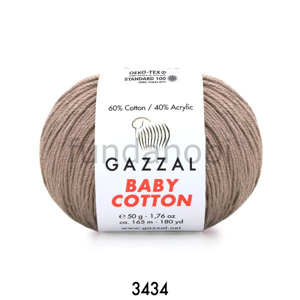 Gazzal Baby Cotton AçıkKahve