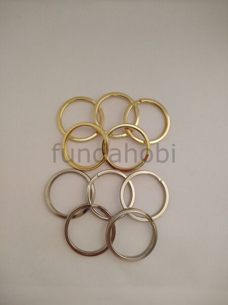 28 mm Ezme Anahtarlık Halkası
