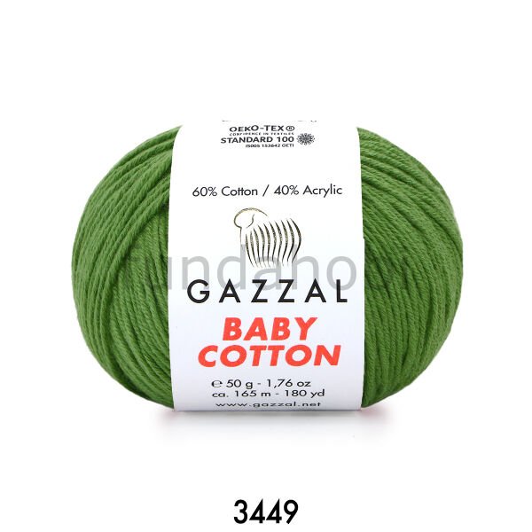 Gazzal Baby Cotton KoyuYeşil