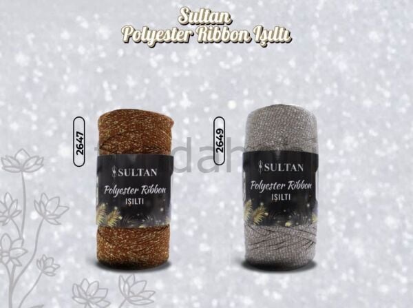 Sultan Simli Polyester Ribbon İp