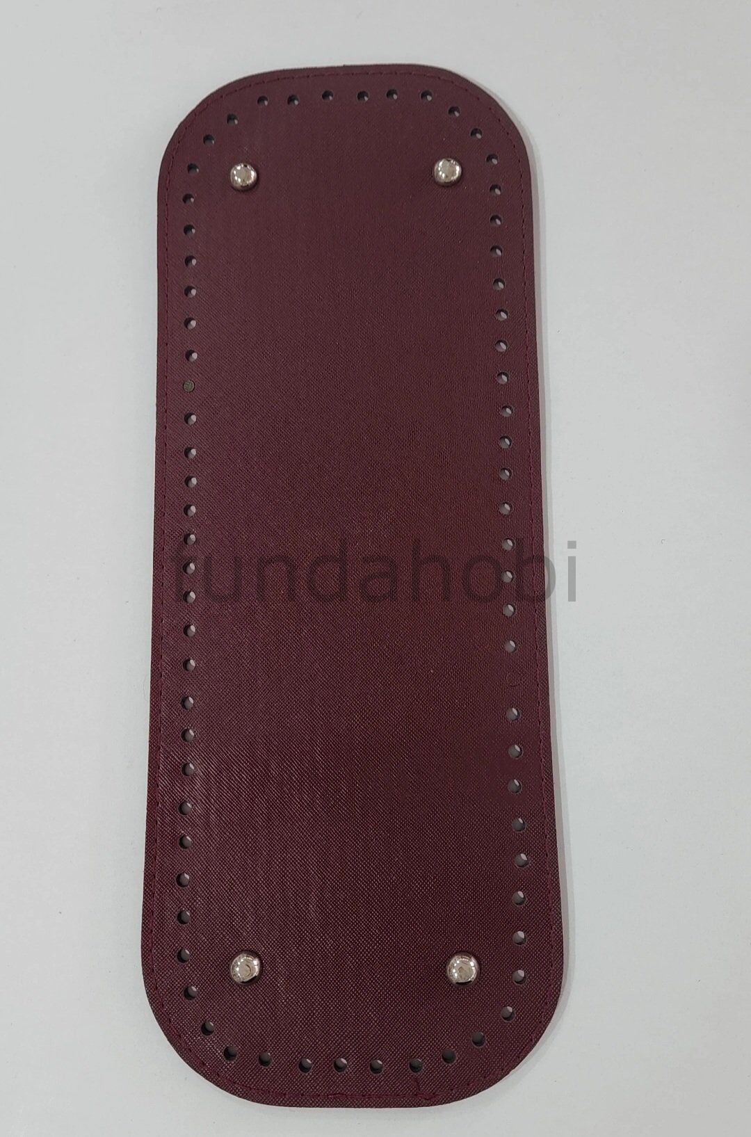 Çanta Tabanı 12x33 cm bordo