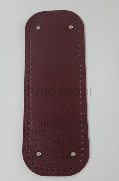 Çanta Tabanı 12x33 cm bordo