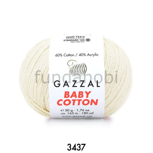 Gazzal Baby Cotton KREM