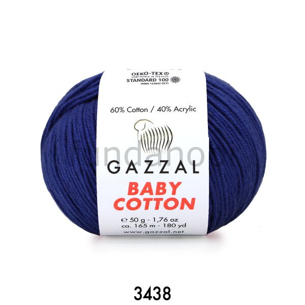 Gazzal Baby Cotton Lacivert