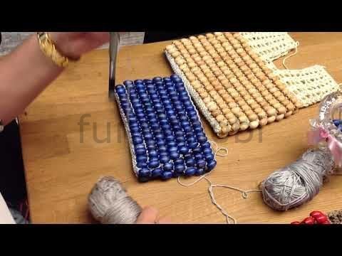 17 mm Cilalı Oval Makrome Boncuğu (Kahverengi)