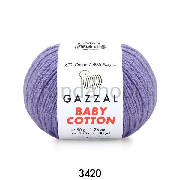 Gazzal Baby Cotton LİLA