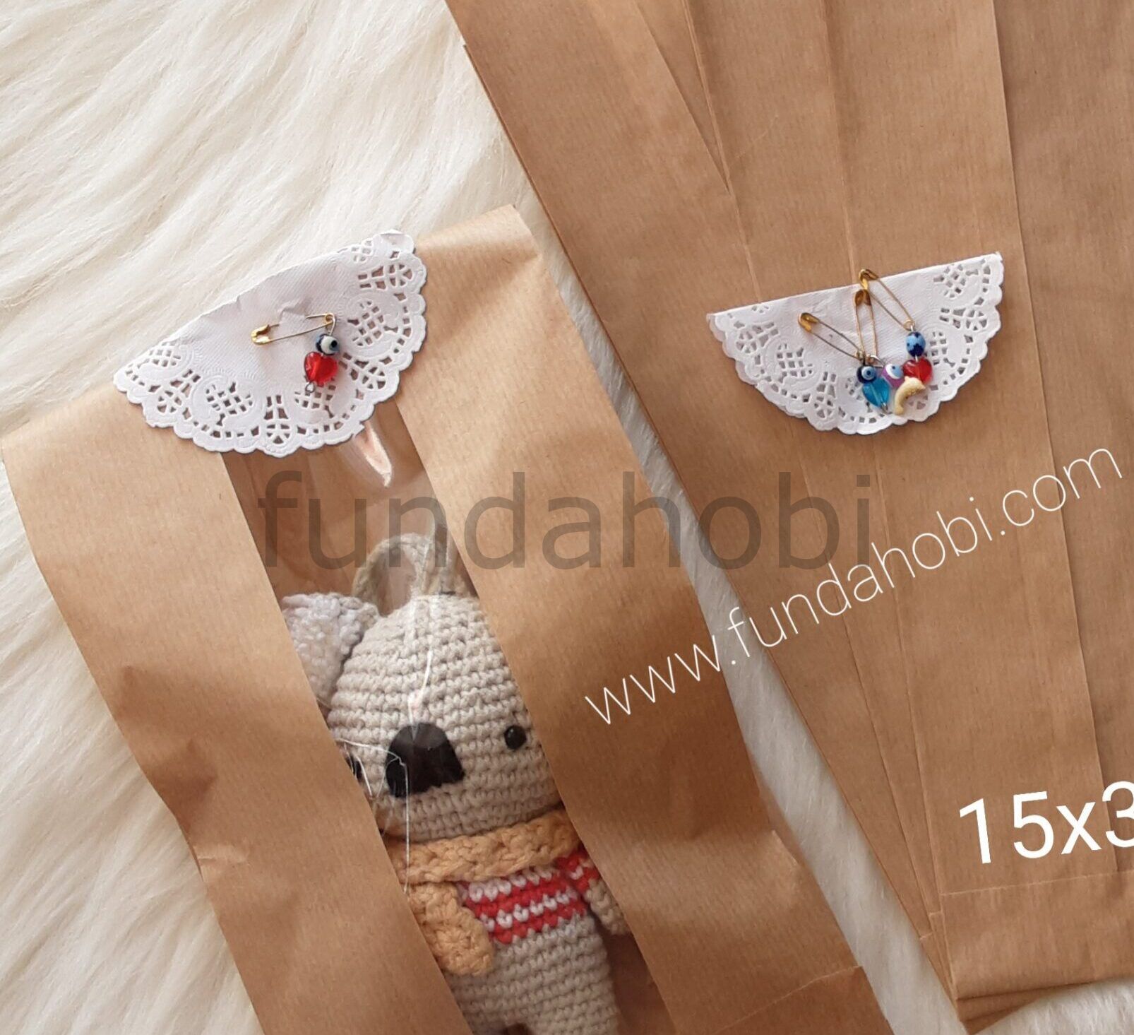15x32cm Pencereli Kese Kağıdı