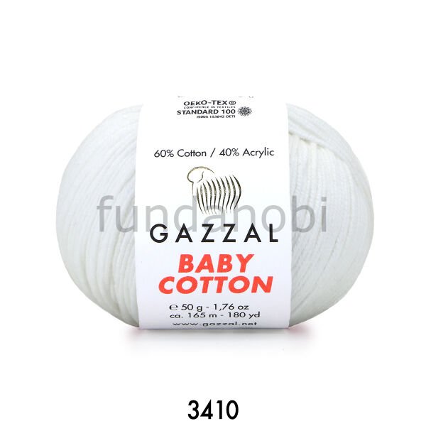 Gazzal Baby Cotton KırıkBeyaz
