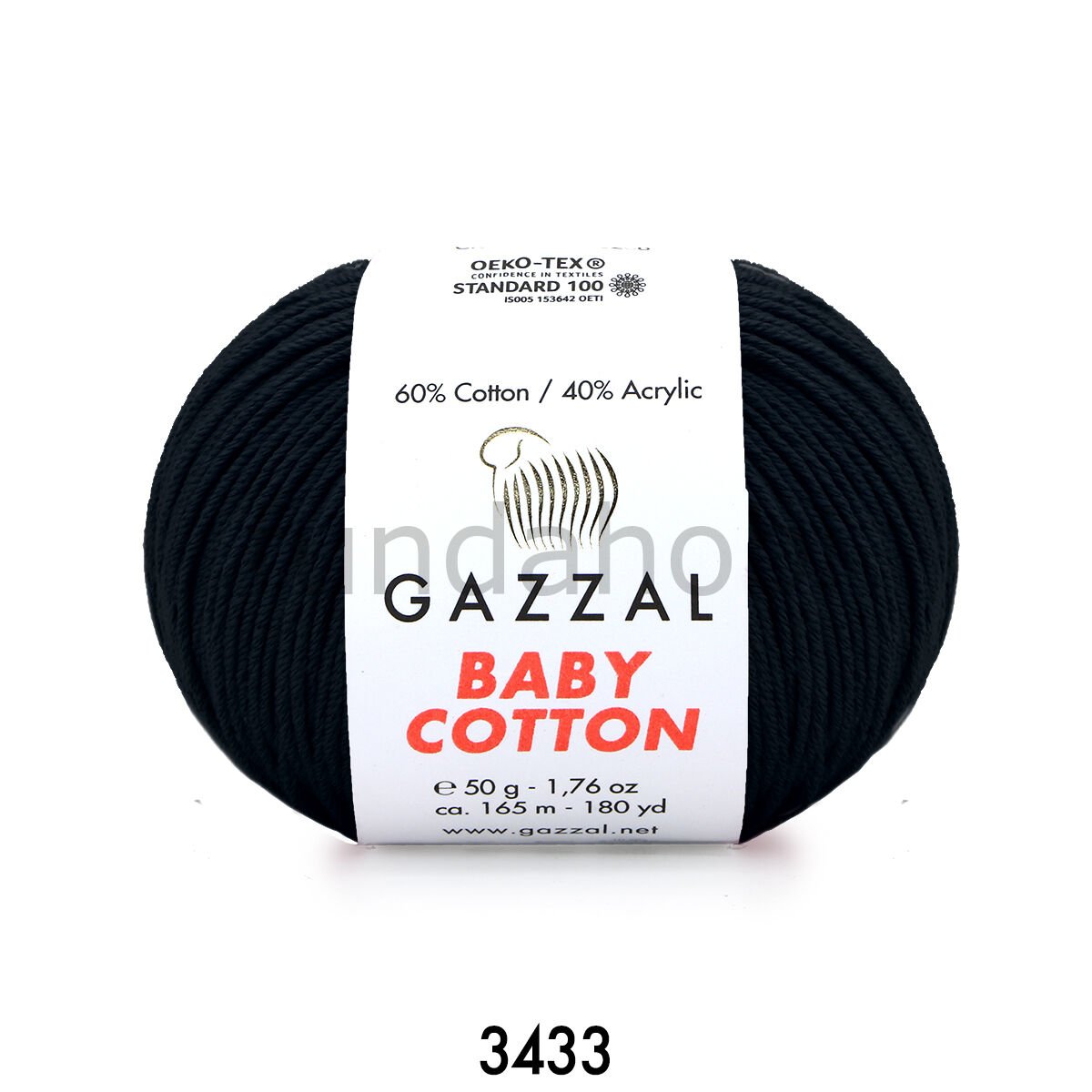 Gazzal Baby Cotton SİYAH