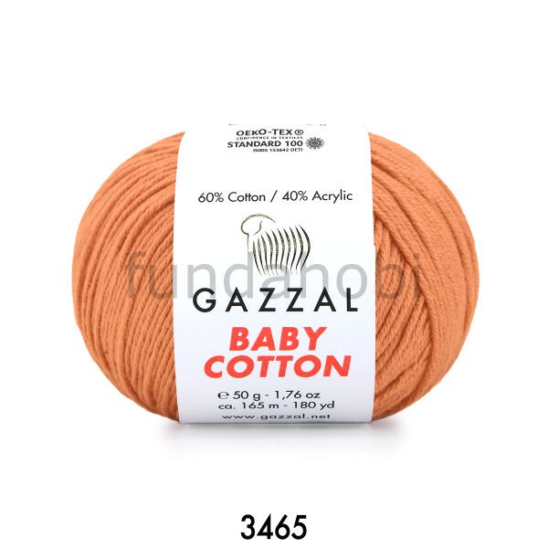 Gazzal Baby Cotton Şeftali