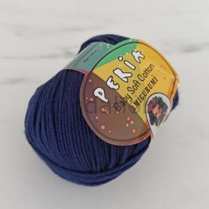 Peria Baby Soft Cotton Lacivert-16