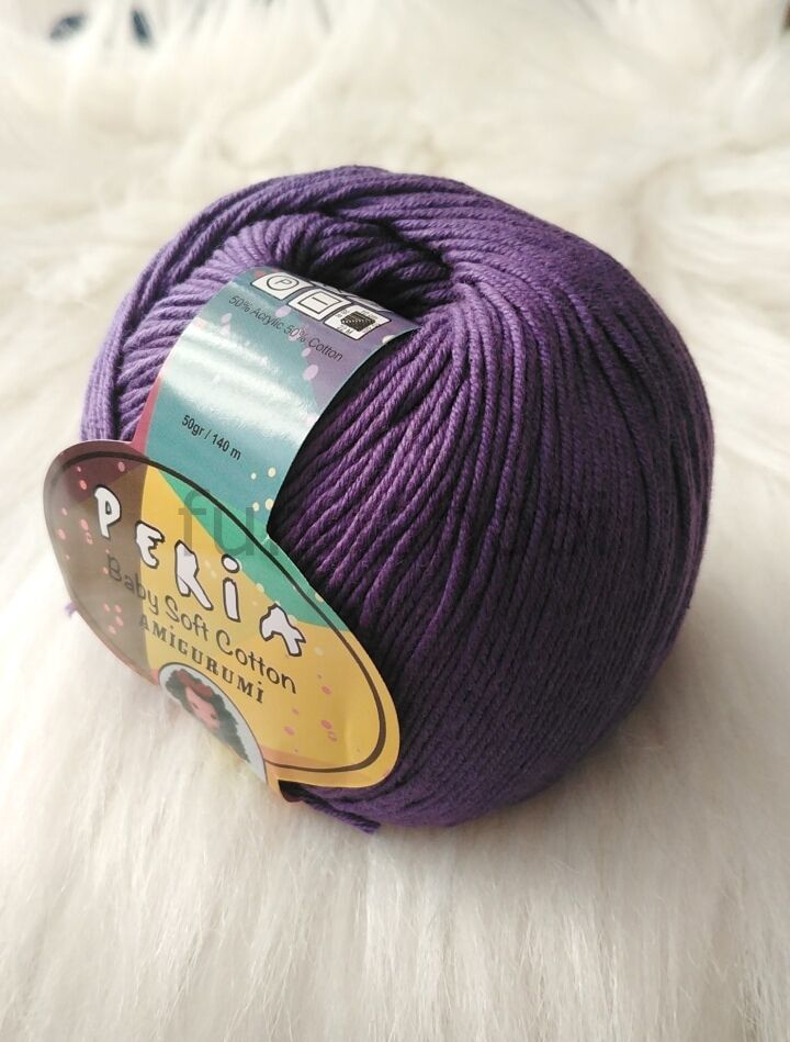 Peria Baby Soft Cotton AçıkMor-45
