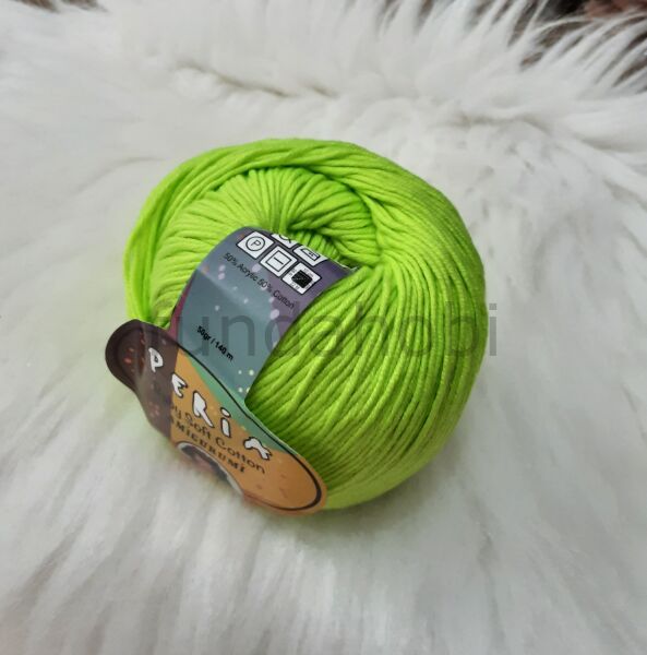 Peria Baby Soft Cotton NeonYeşil-95