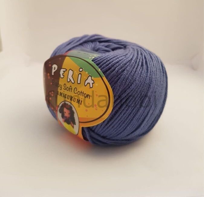 Peria Baby Soft Cotton Mavi-33