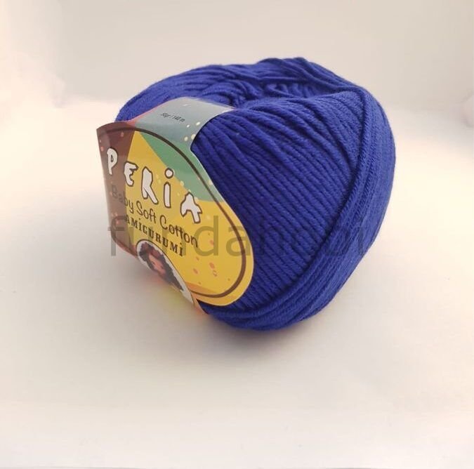 Peria Baby Soft Cotton SaksMavi-23