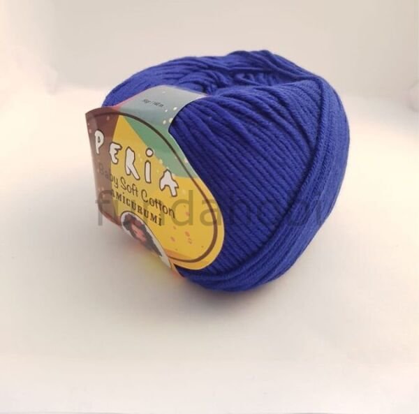 Peria Baby Soft Cotton SaksMavi-23