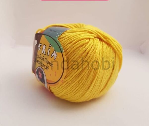 Peria Baby Soft Cotton Sarı-37