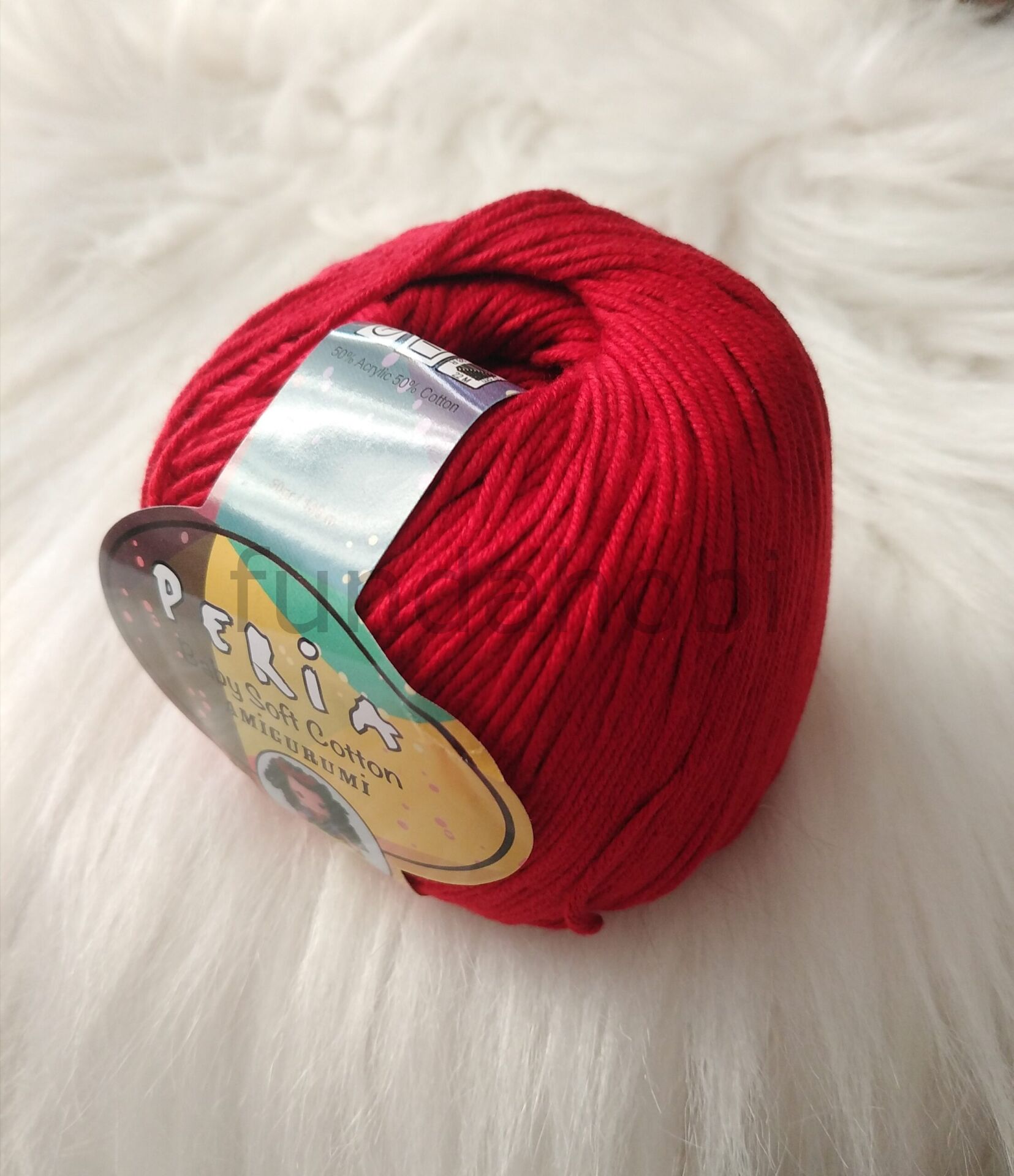 Peria Baby Soft Cotton KoyuKırmızı-01