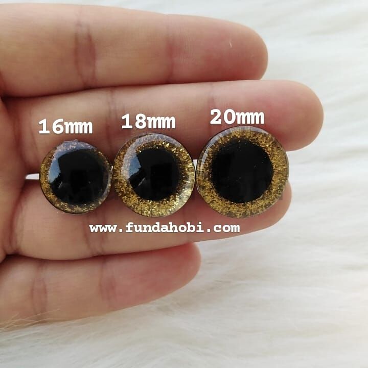 Gold Simli Göz (16mm-18mm-20mm)-YENİ
