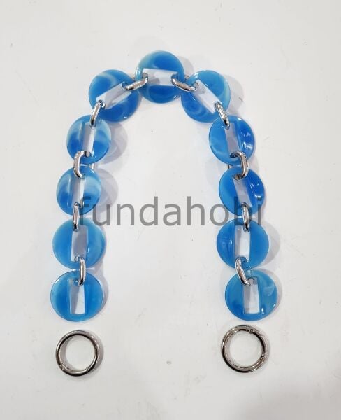 Akrilik Çanta Sapları-Gümüş Aparatlı