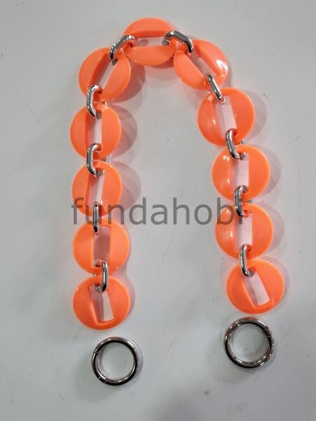 Akrilik Çanta Sapları-Gümüş Aparatlı