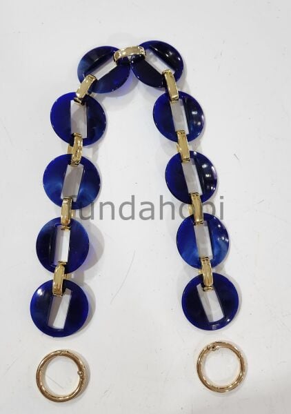 Akrilik Çanta Sapları-Gold Aparatlı