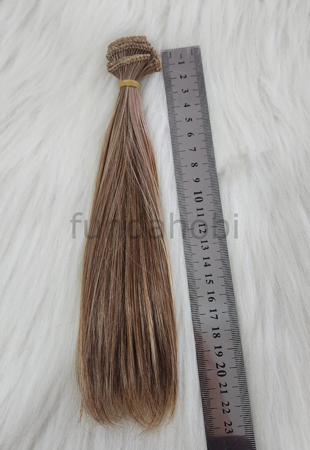 Amigurumi Sentetik Düz Saç GeçişliKumral