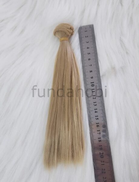 Amigurumi Sentetik Düz Saç BebeSarı