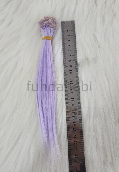 Amigurumi Sentetik Düz Saç LİLA