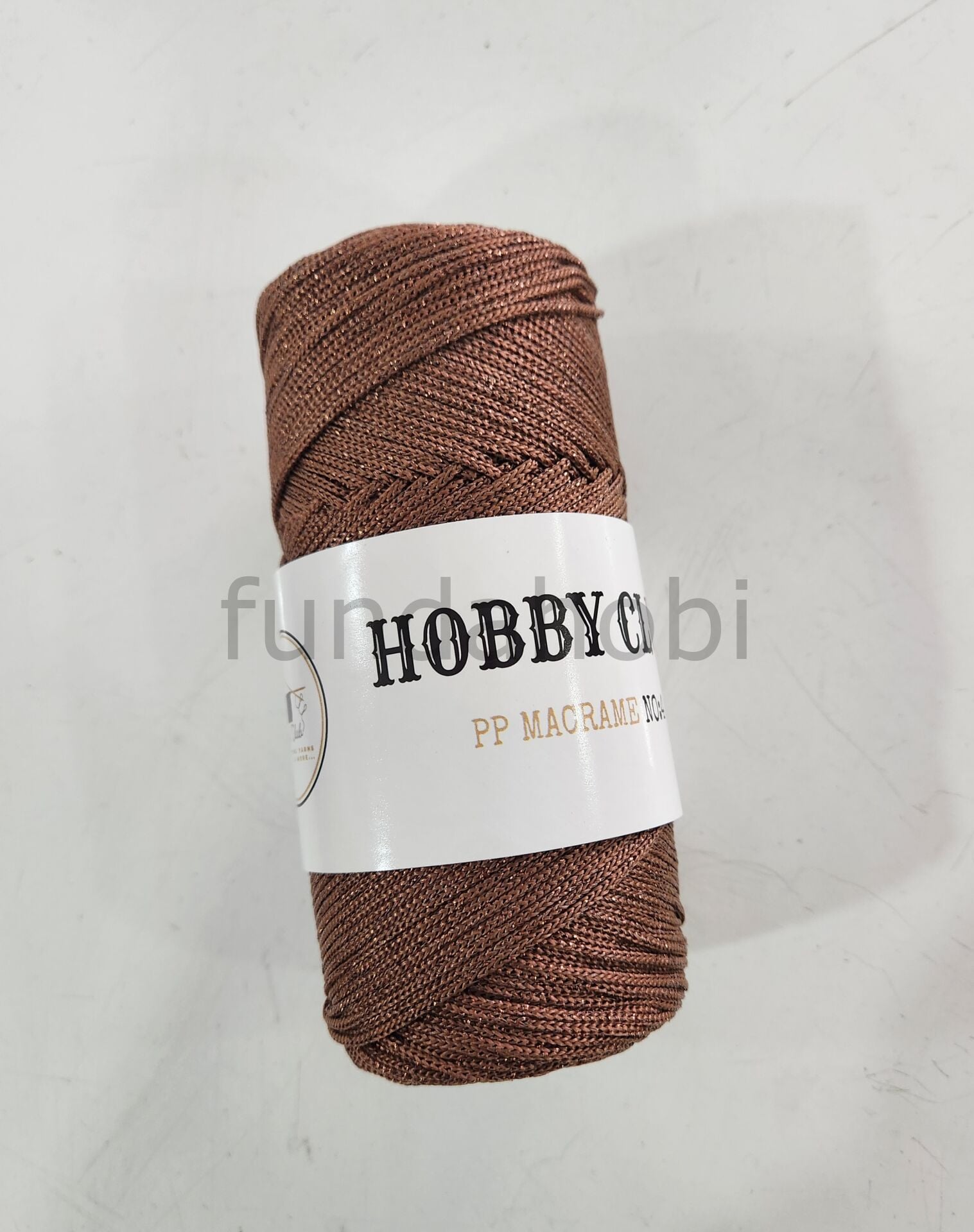 Hobby Club Simli Polyester Makrome KAHVERENGİ