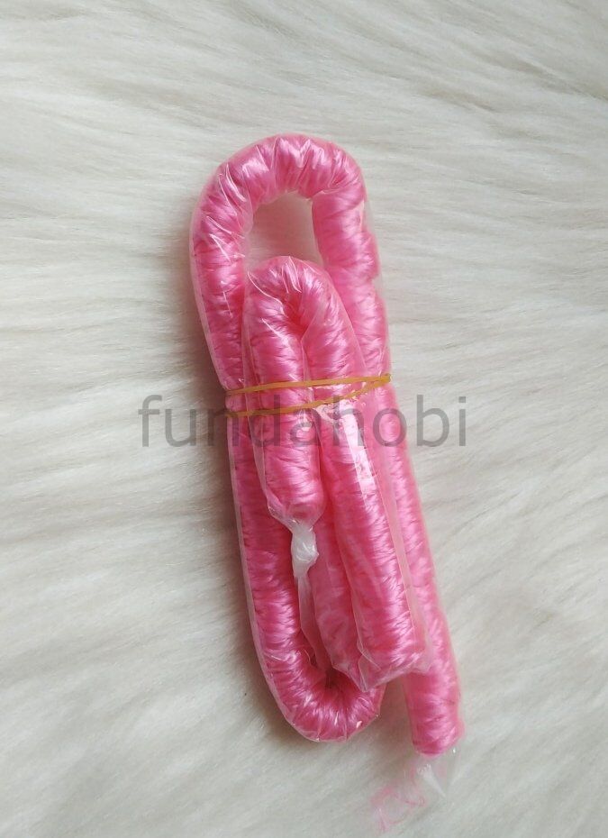 Kıvırcık Tüp Saç PEMBE