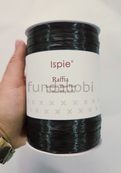 İspie Rafya 226A PARLAK SİYAH