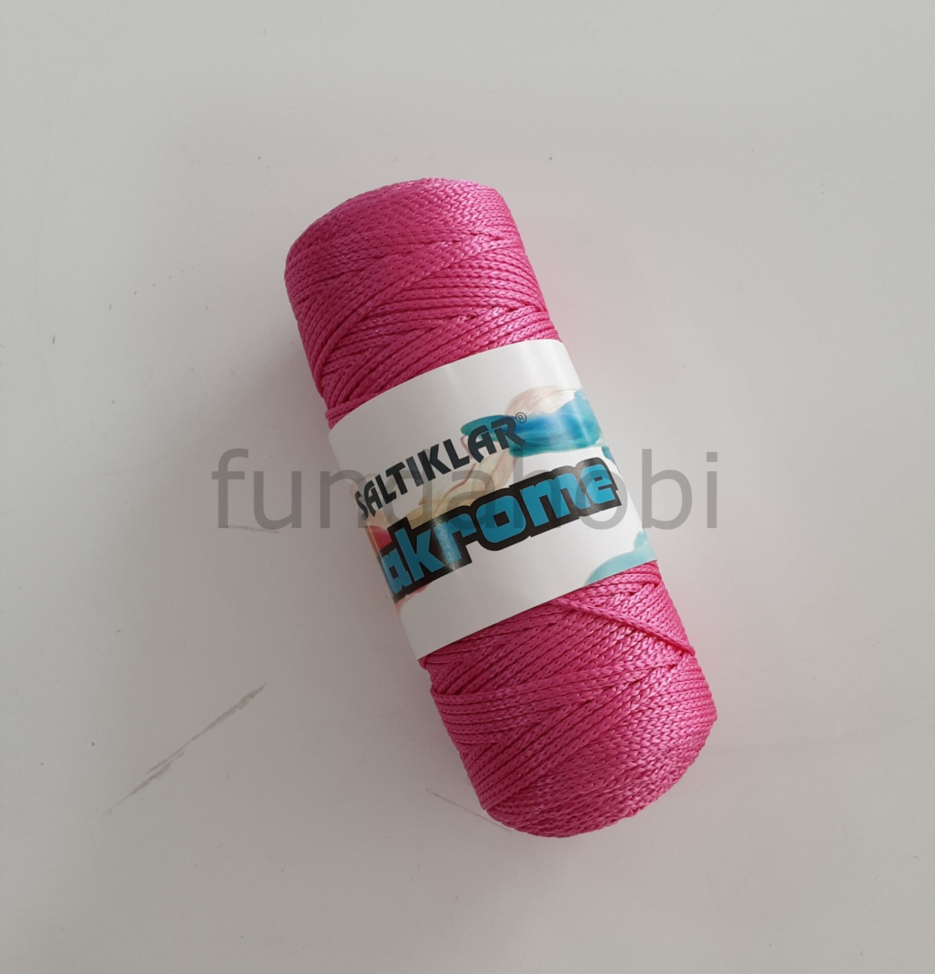 Saltıklar Polyester Makrome İpi 1538-Fuşya