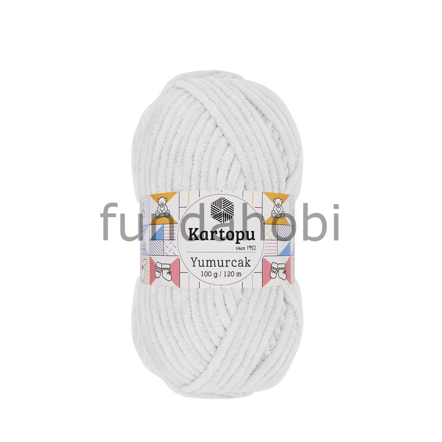 Kartopu Yumurcak K010-Beyaz