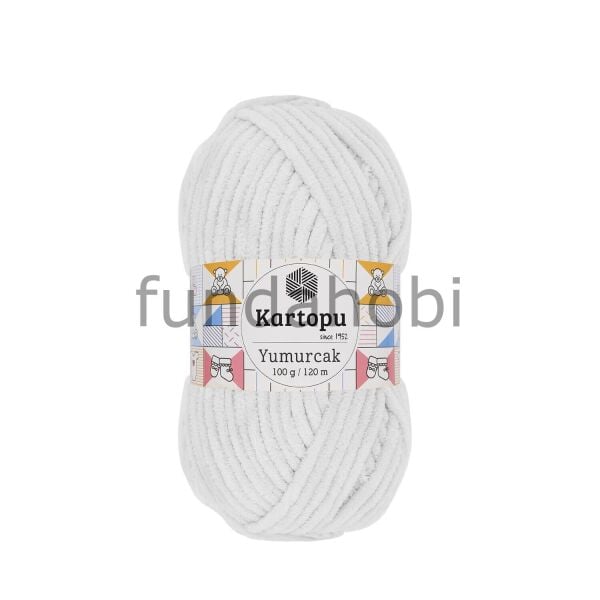 Kartopu Yumurcak K010-Beyaz